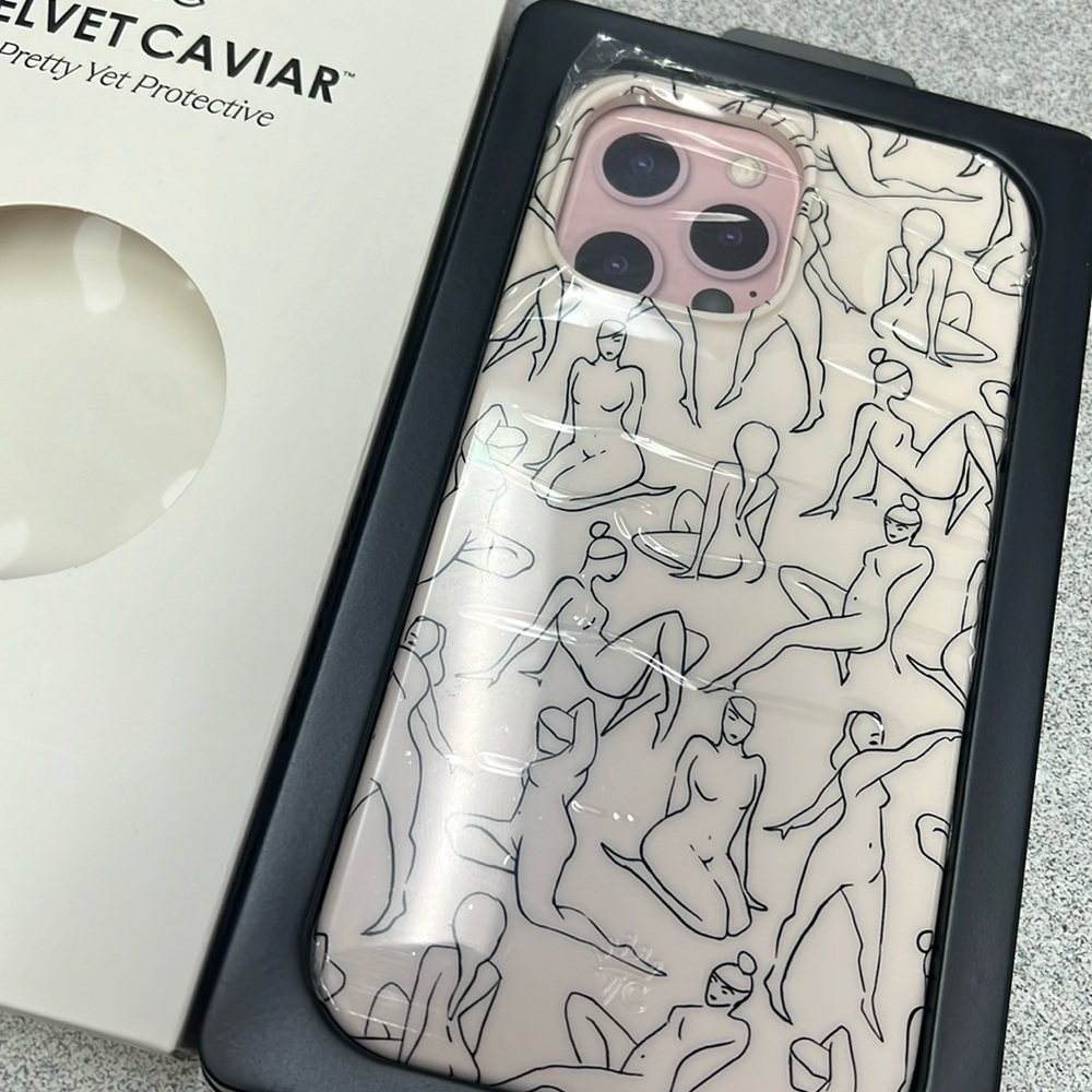 iPhone 13 Pro Max woman silhouette case